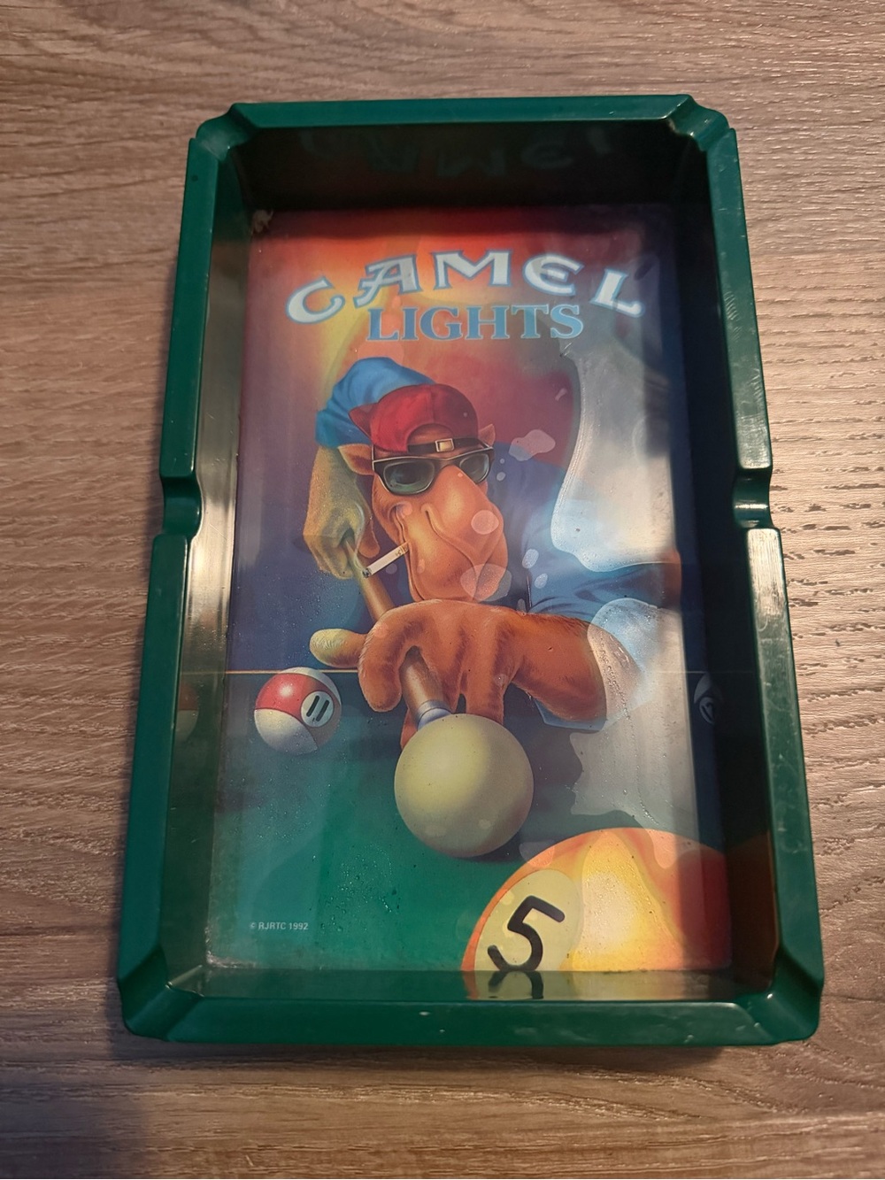 Green Pool-Themed Tray